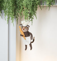 Baker Cat Ornament