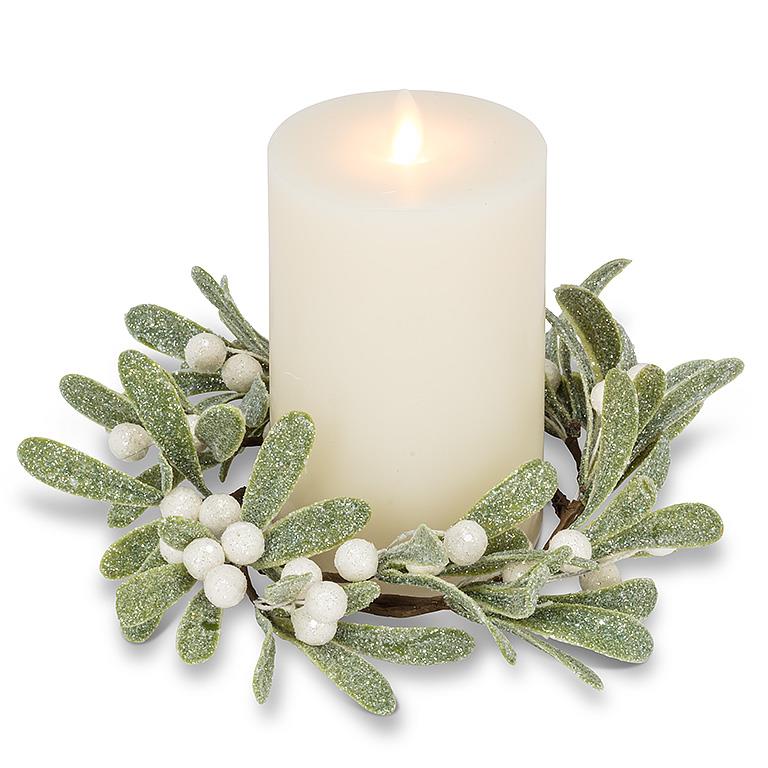 Mistletoe Candle Ring