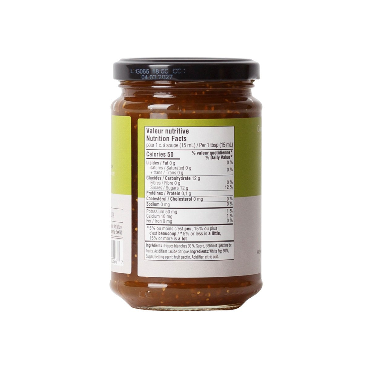 White Fig Extra Jam, 266ml