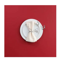 Running Reindeer Napkin Ring, Set Of 4