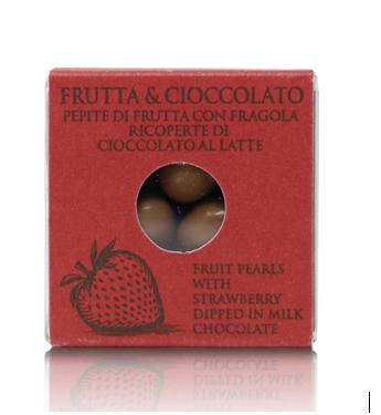 Strawberry Dipped in 36% Milk Chocolate, 60gm Gift Box