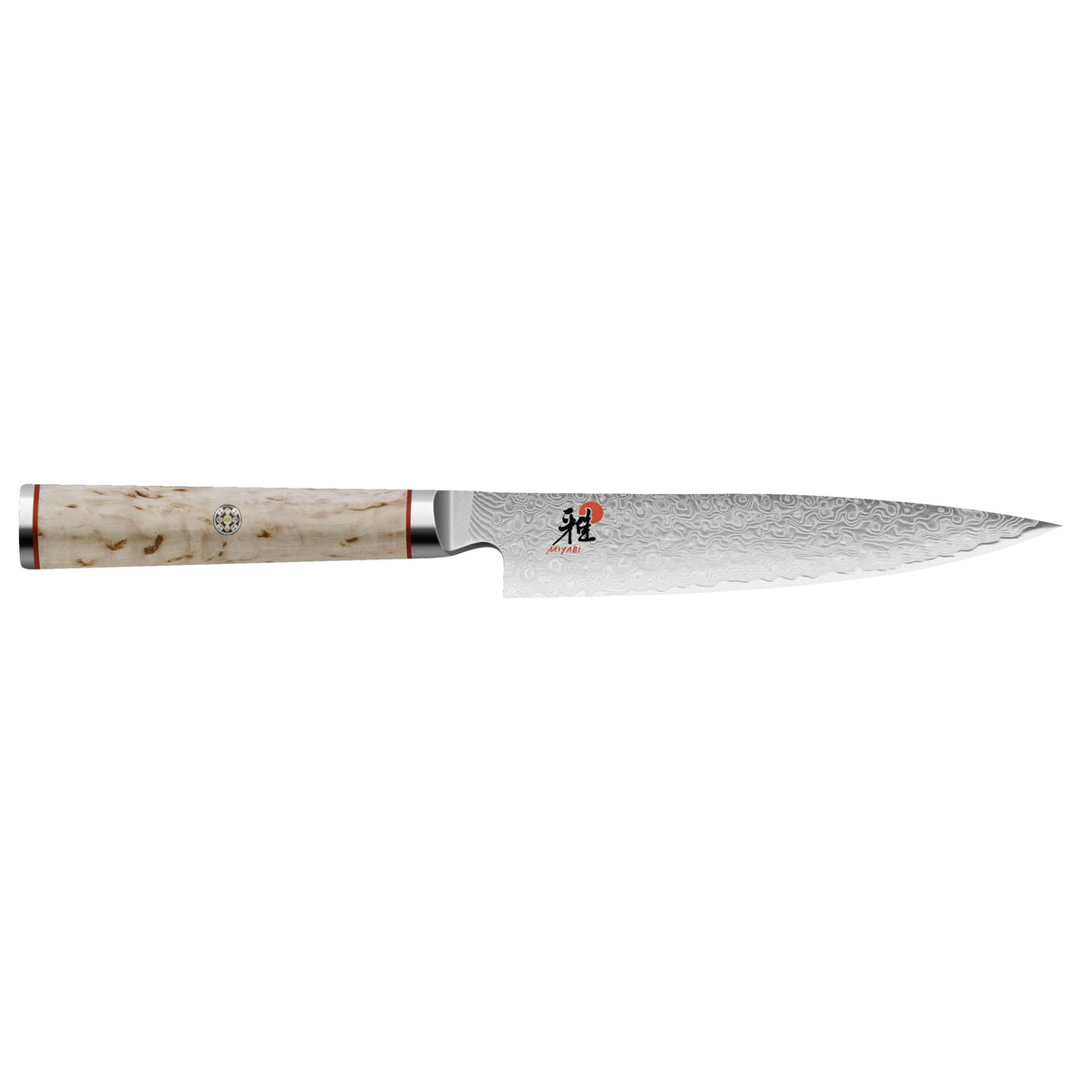 MIYABI 5000 MCD 3 Piece Knife Set, Brown