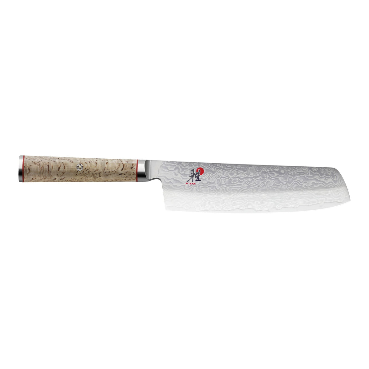 MIYABI 5000 MCD 7 inch Nakiri, Brown-0