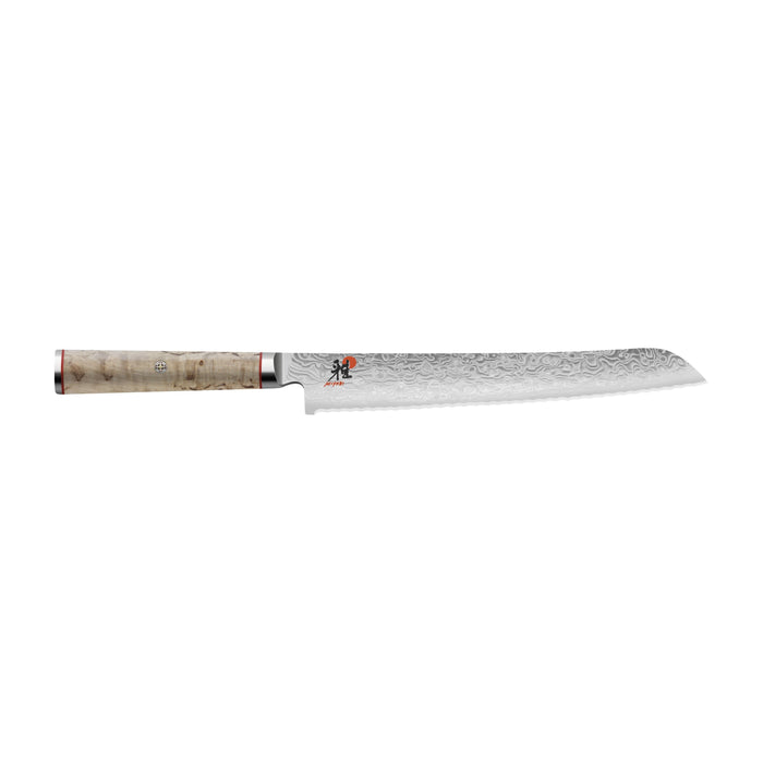 MIYABI 5000 MCD 9 inch Bread Knife, Brown-0