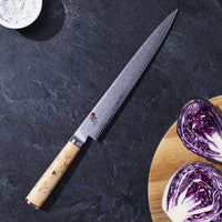 MIYABI 5000 MCD 9 inch Sujihiki, Brown