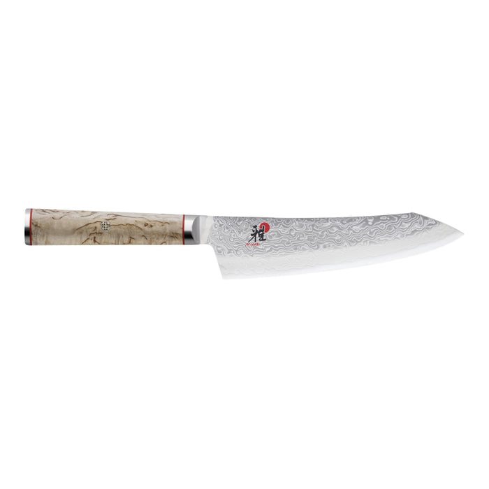 MIYABI 5000 MCD 7 inch Rocking Santoku, Brown-0