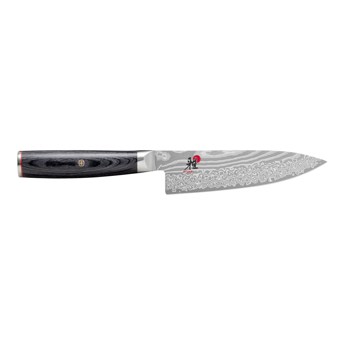 MIYABI 5000 FC-D 6 inch Gyutoh, Black-0