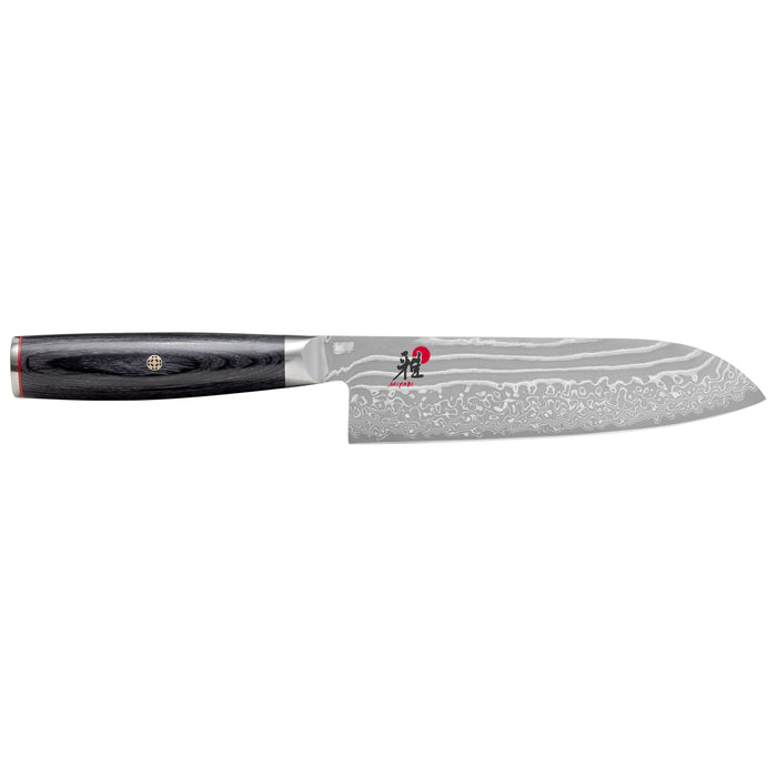 MIYABI 5000 FC-D 7 inch Santoku, Black-0
