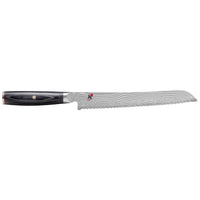 MIYABI 5000 FC-D 9.5 inch Bread Knife, Black-0