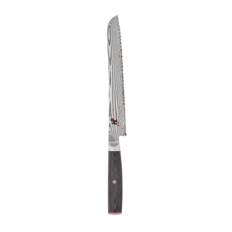MIYABI 5000 FC-D 9.5 inch Bread Knife, Black-2