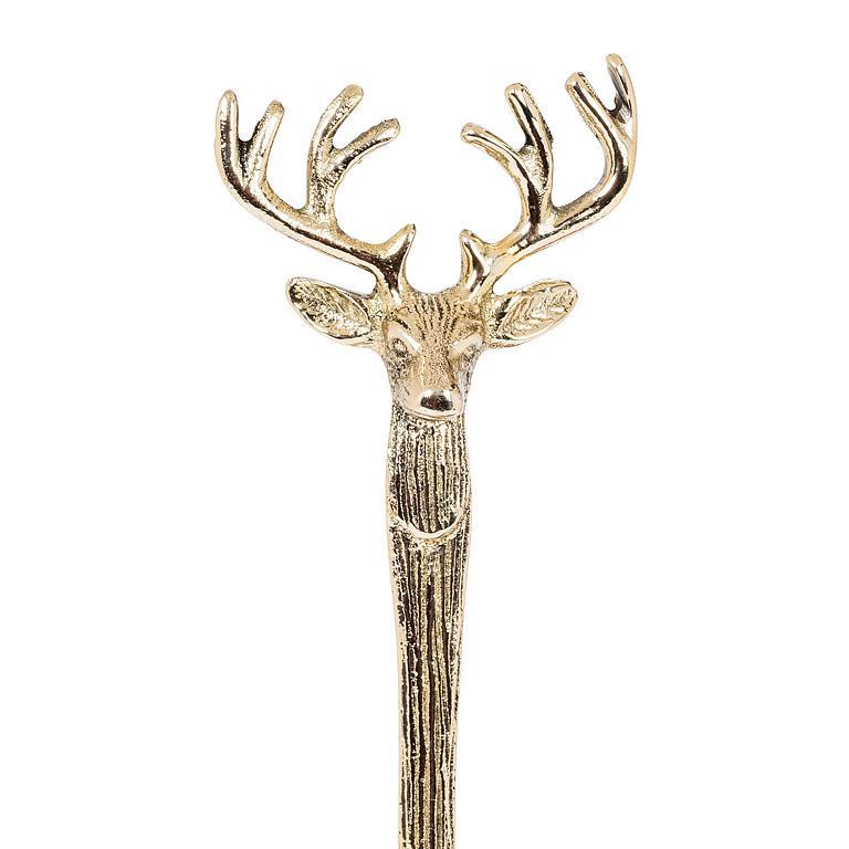 Stag Head Christmas Salad Servers
