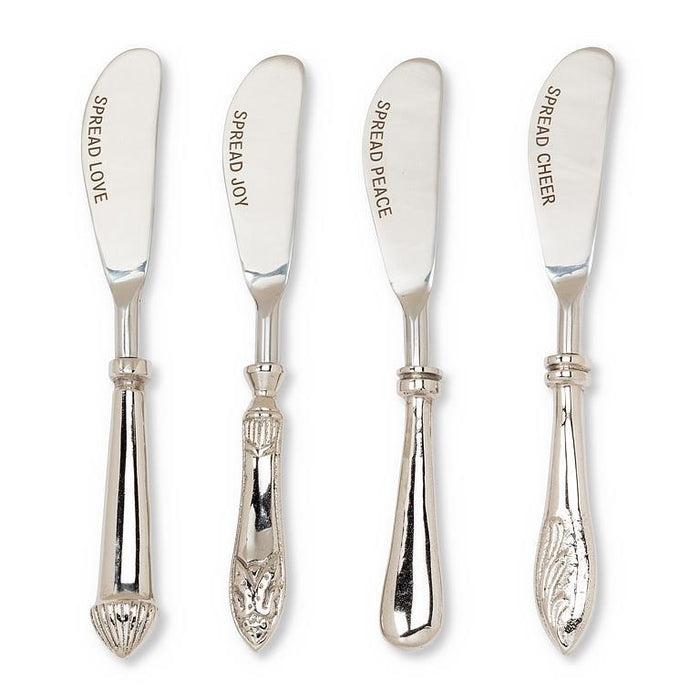 Festive Cheer Christmas Pate Spreaders. Set of 4