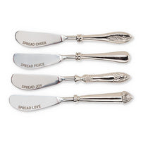 Festive Cheer Christmas Pate Spreaders. Set of 4