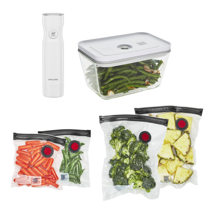 ZWILLING Fresh & Save Glass Vacuum Starter Set, 6 Piece-0