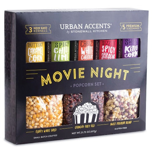 Popcorn Gift Set, Movie Night