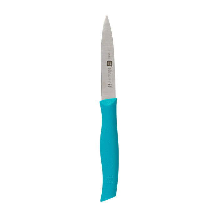 ZWILLING TWIN Grip 3 inch Paring Knife, Blue-0