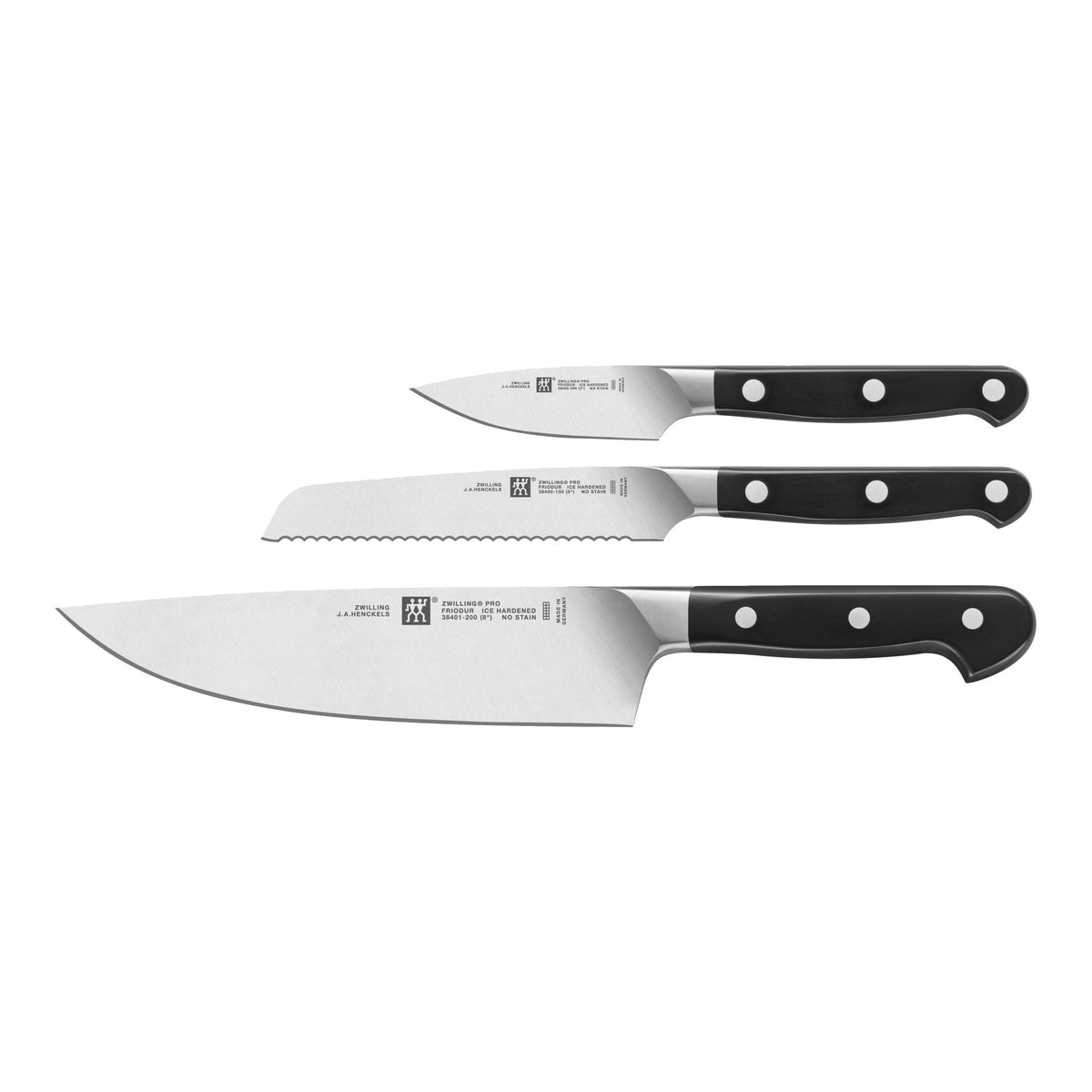 ZWILLING Pro 3 Piece Knife Set-0