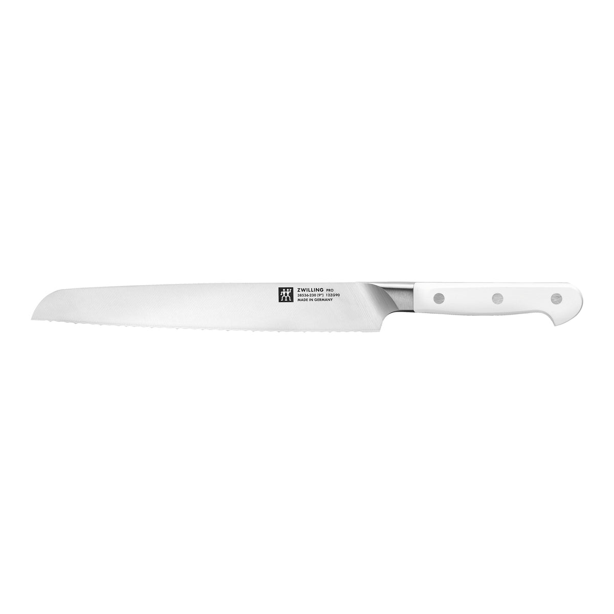 ZWILLING Pro le blanc 9 inch Bread Knife, White-0