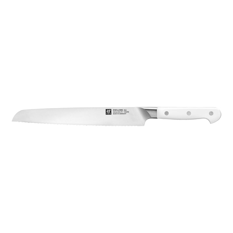 ZWILLING Pro le blanc 9 inch Bread Knife, White-0