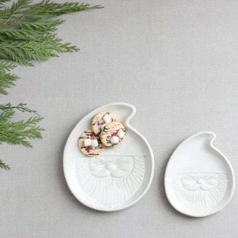 Santa Serving Dish, Set of 2