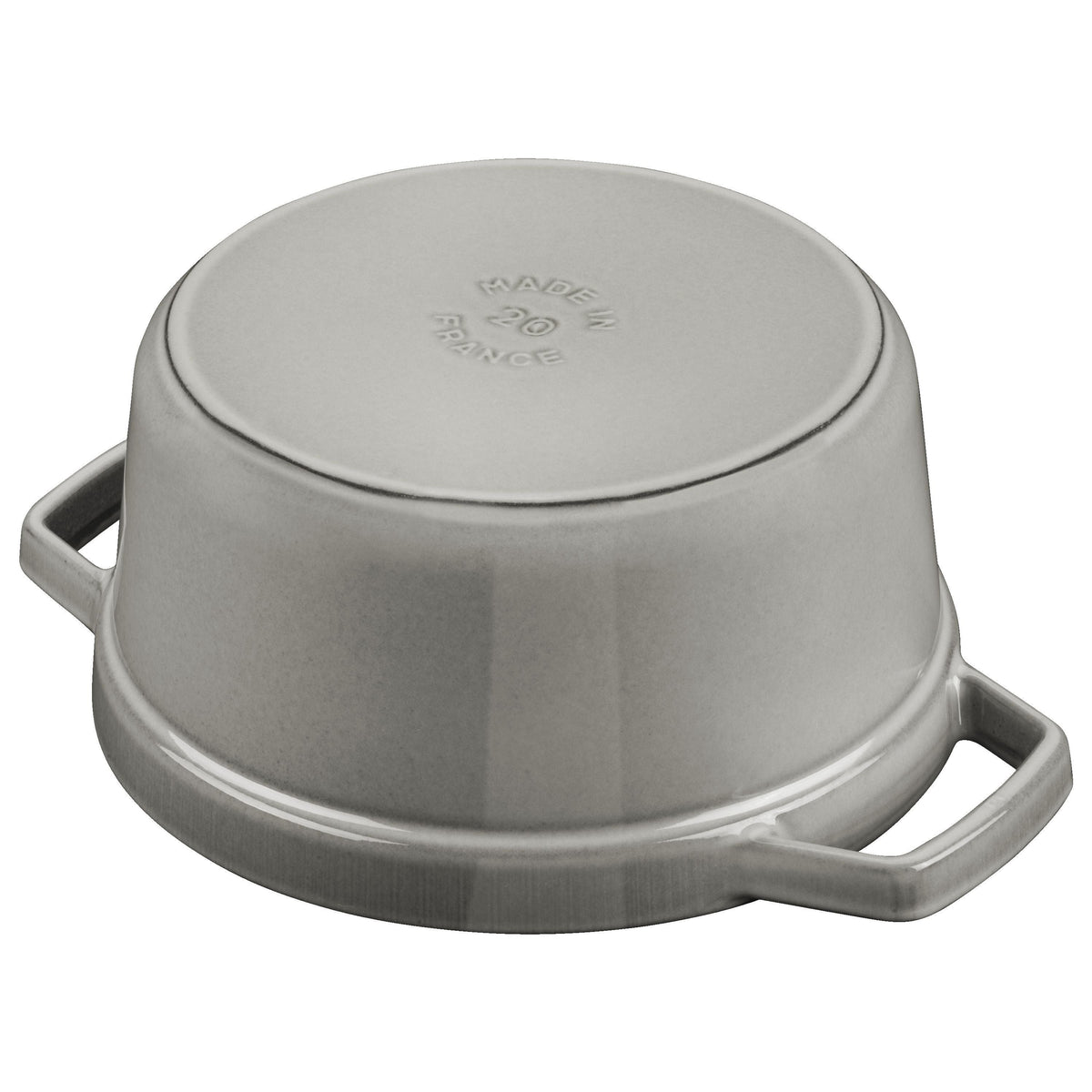 STAUB La Cocotte 5.25 L Cast Iron Round Cocotte, Graphite-Grey-1