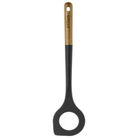 STAUB 31 cm Silicone Risotto Spoon, Black