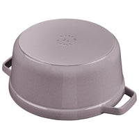 STAUB La Cocotte 3.7 L Cast Iron Round Cocotte, Cherry Blossom