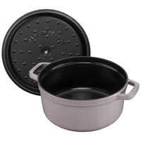 STAUB La Cocotte 3.7 L Cast Iron Round Cocotte, Cherry Blossom