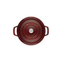STAUB La Cocotte 6.75 L Cast Iron Cocotte, Grenadine-Red-3