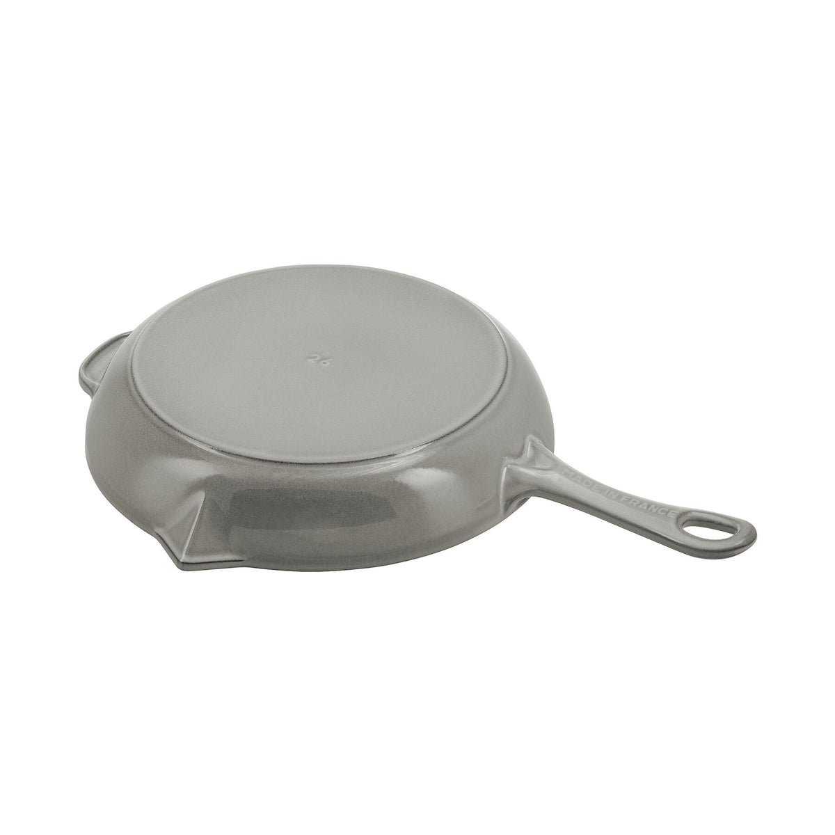 STAUB Pans 26 cm / 10 inch Cast Iron Frying Pan, Graphite-Grey-3