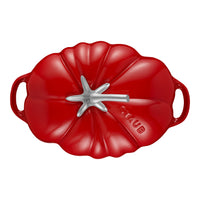 STAUB La Cocotte 2.8 L Cast Iron Tomato Cocotte, Cherry