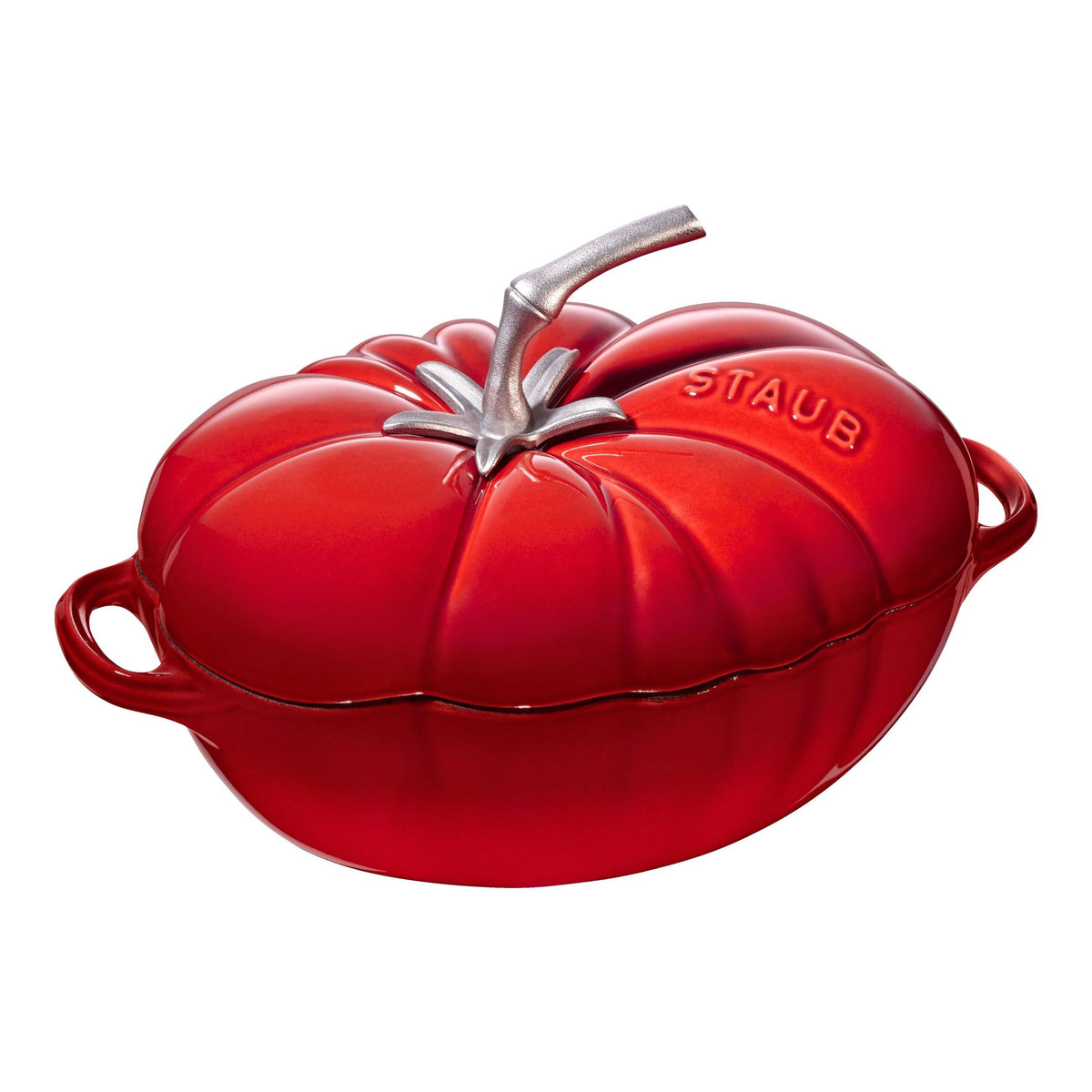 STAUB La Cocotte 2.8 L Cast Iron Tomato Cocotte, Cherry-0