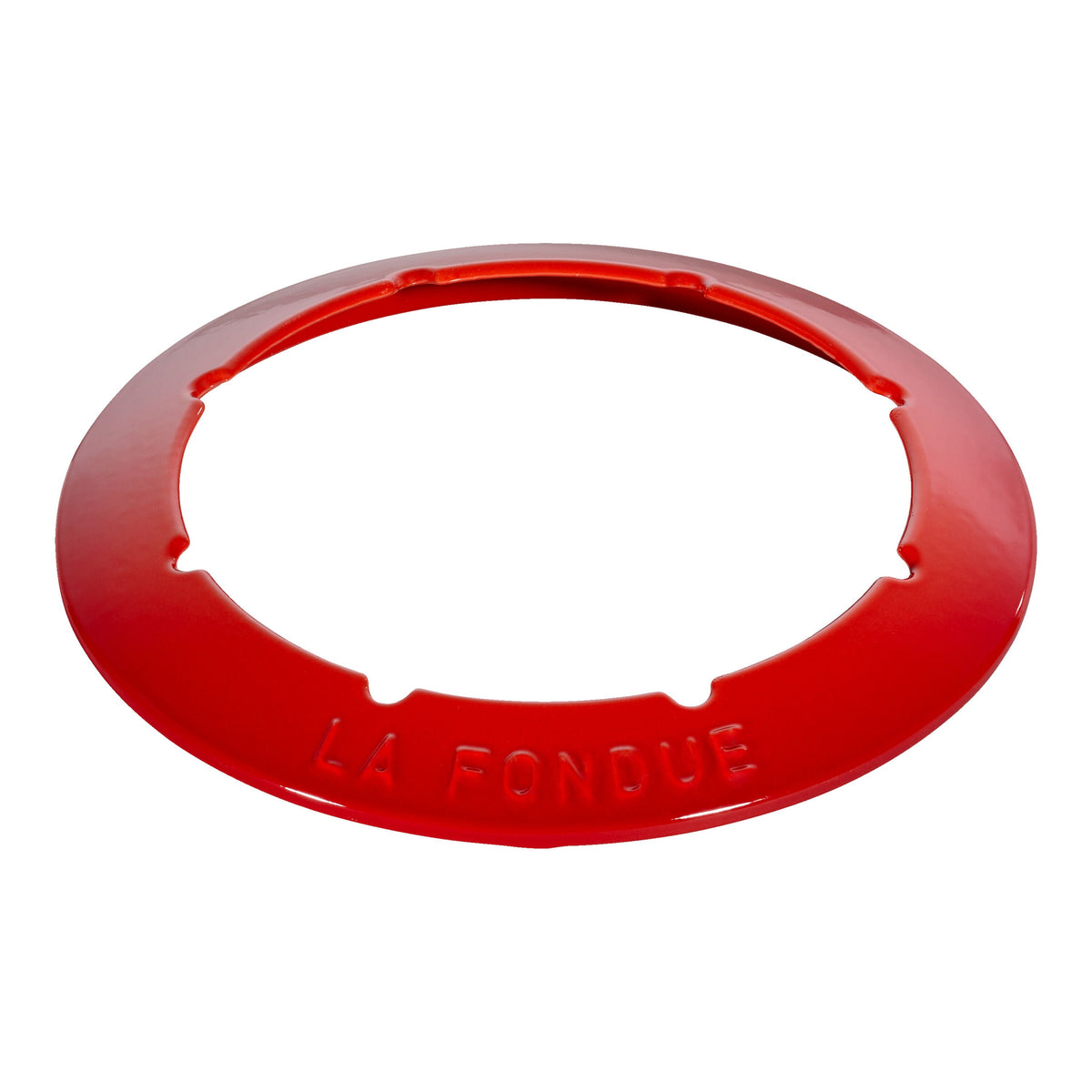 STAUB Specialities Cast Iron Fondue Set, Cherry-1