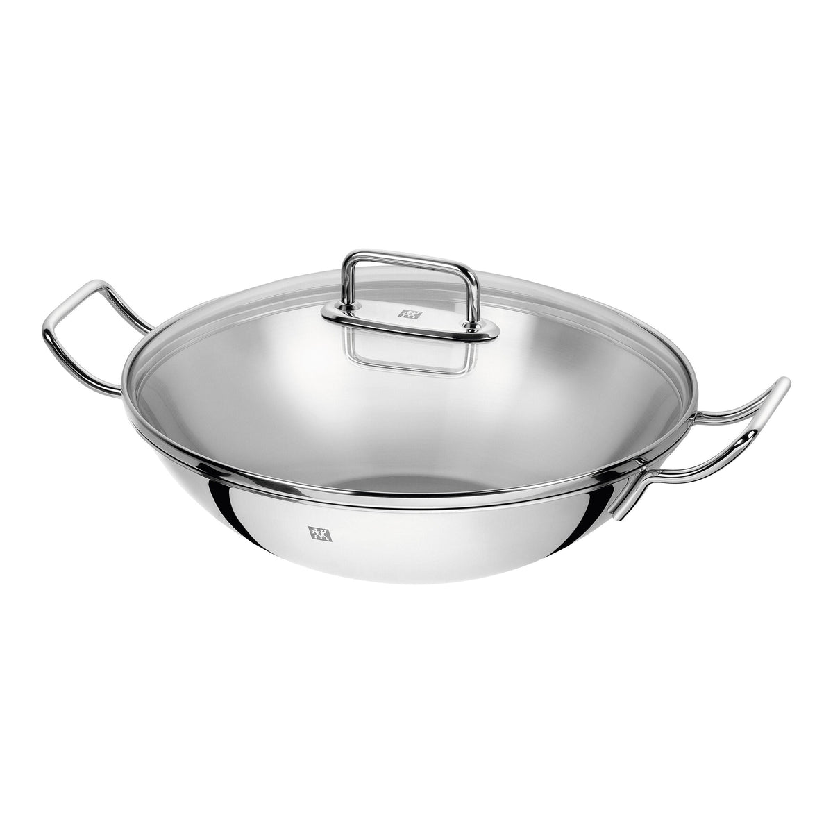 ZWILLING Plus 3 Piece 18/10 Stainless Steel Wok With Steamer And Lid-1