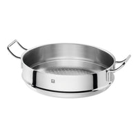 ZWILLING Plus 3 Piece 18/10 Stainless Steel Wok With Steamer And Lid-2