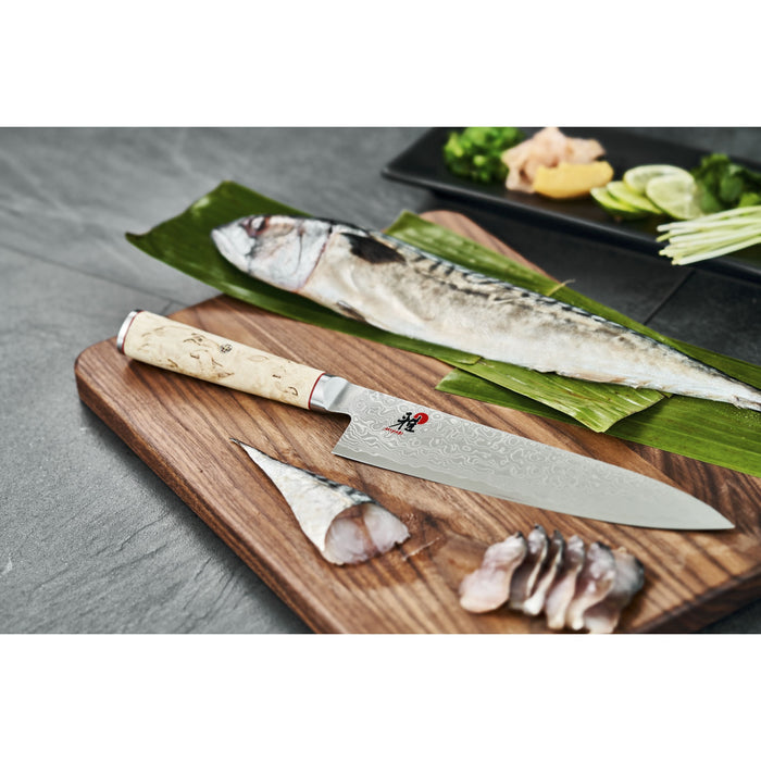 MIYABI 5000 MCD 8 inch Gyutoh, Brown