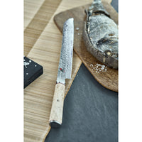 MIYABI 5000 MCD 9 inch Bread Knife, Brown