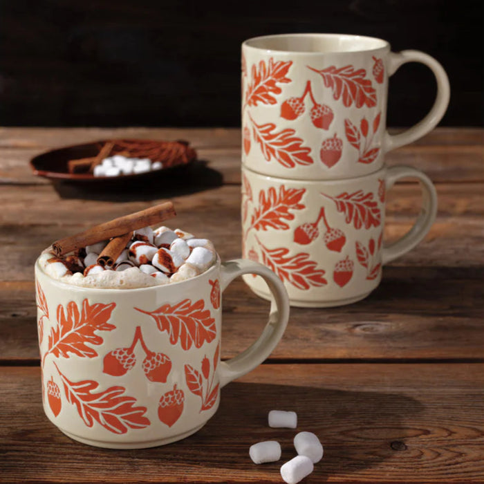 Oak and Acorn Stacking Mug