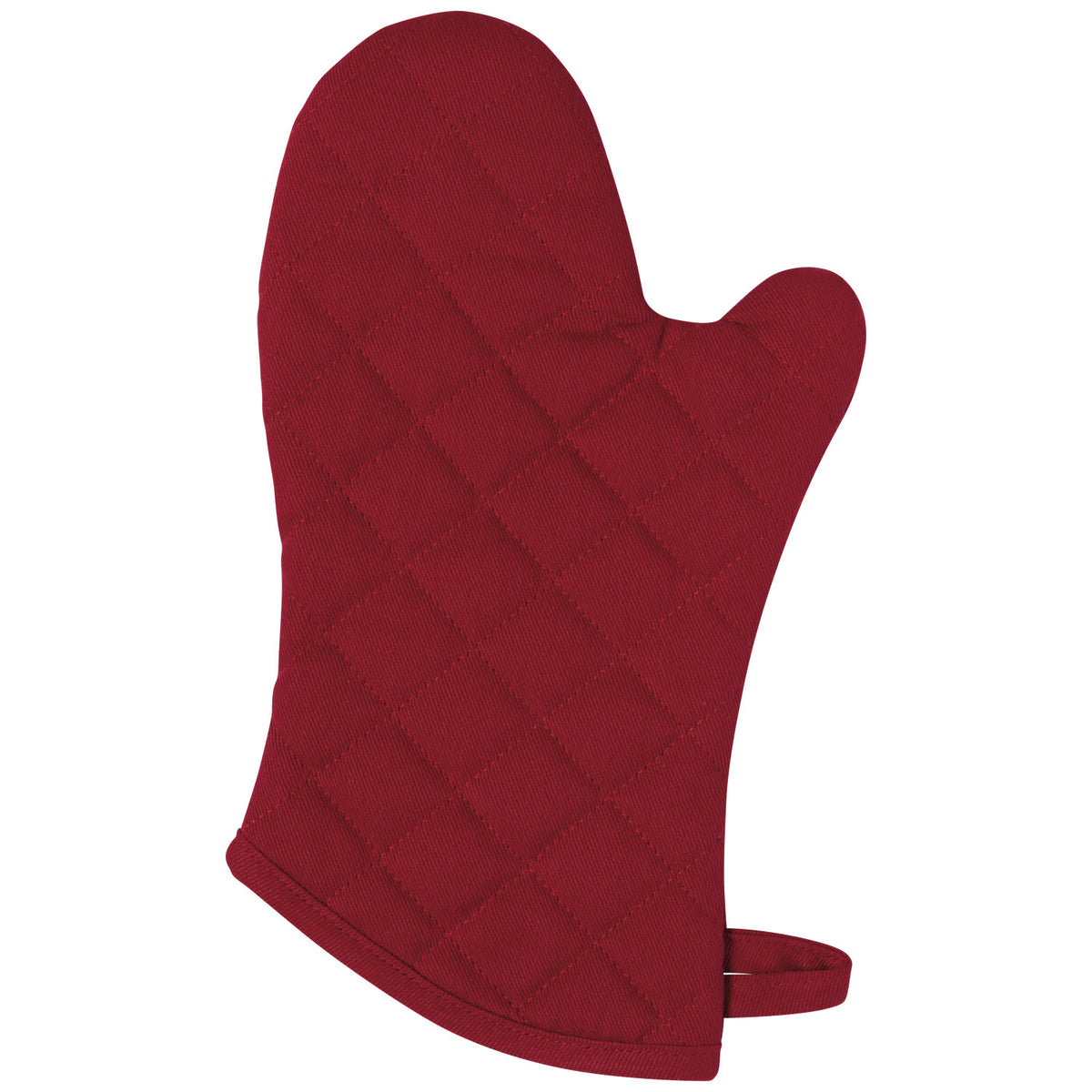 Carmine Red Oven Mitt
