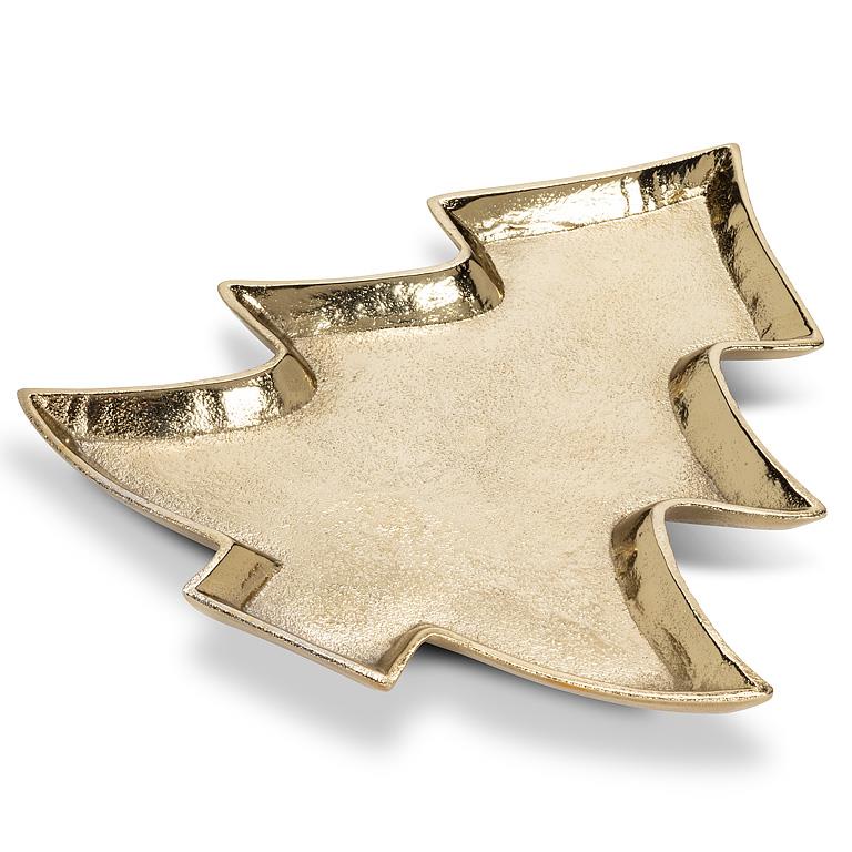 Gold Tree Plate, Lg