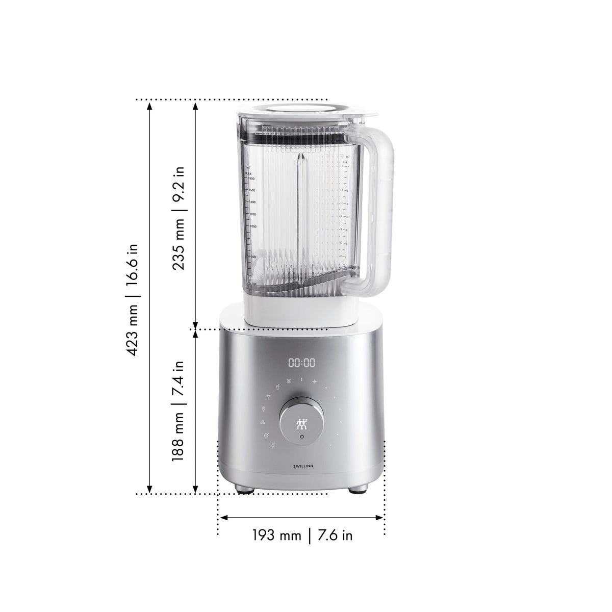 ZWILLING Enfinigy Power Blender Pro - Built-In Scale