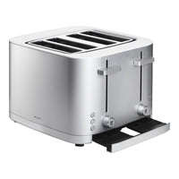 ZWILLING Enfinigy 4 Short Slots Toaster - Silver