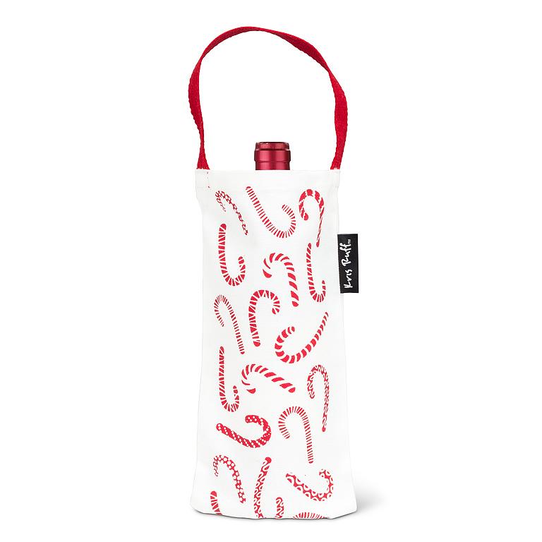 Candy Canes Bottle Tote