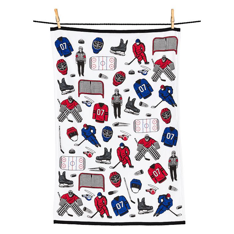 Hockey Icons Terry Tea Towel