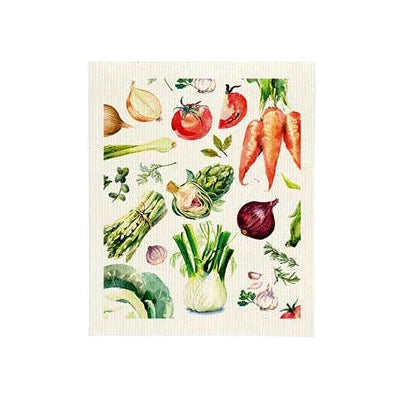Fresh Veggies Sponge Cloth
