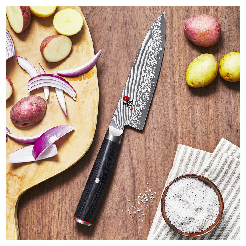 MIYABI 5000 FC-D 6 inch Gyutoh, Black-1