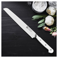 ZWILLING Pro le blanc 9 inch Bread Knife, White-3