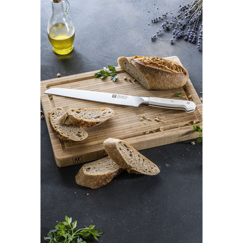 ZWILLING Pro le blanc 9 inch Bread Knife, White-2
