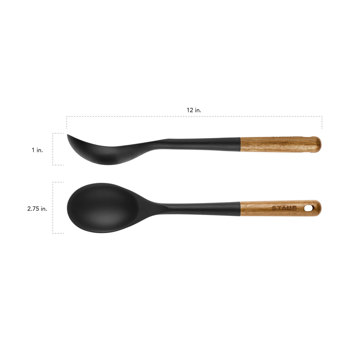 STAUB Serving Spoon, 31 cm, Silicone