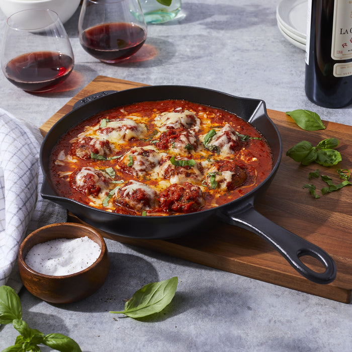 STAUB Pans 26 cm / 10 inch Cast Iron Frying Pan, Black-1